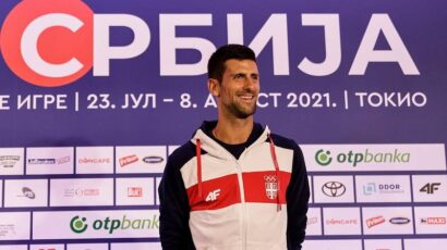 Novak Đoković se priključio druženju u Olimpijskom selu (FOTO)