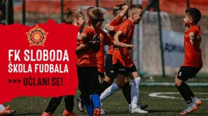 Sloboda započela upis u Školu fudbala: “Želimo djeci razviti sportski duh”