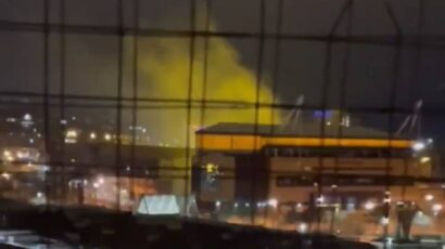 (VIDEO) Engleski stadion u plamenu, bar potpuno uništen